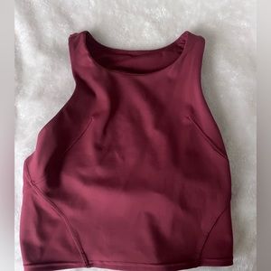 Lululemon Invigorate Tank in Mulled Wine